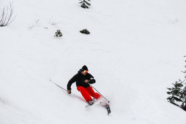 Alpental, WA on February 11th, 2015.  photo:  alpental