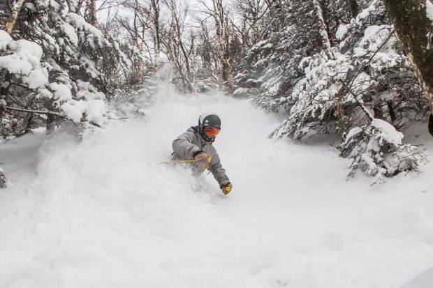 Jay Peak, VT on February 6th, 2015.  photo:  jay peak