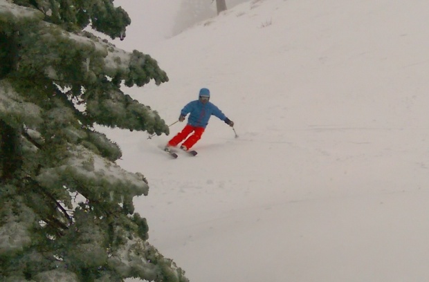 Skimac happy to finally be back on the fat skis