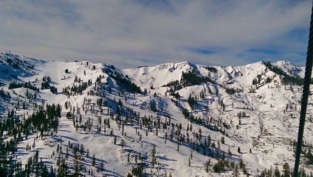 Left to right - Alpine Bowl, Wolverine Bowl, Beaver Bowl