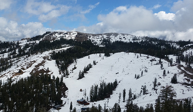 The top of Mt. Judah could certainly use a fresh coat of paint