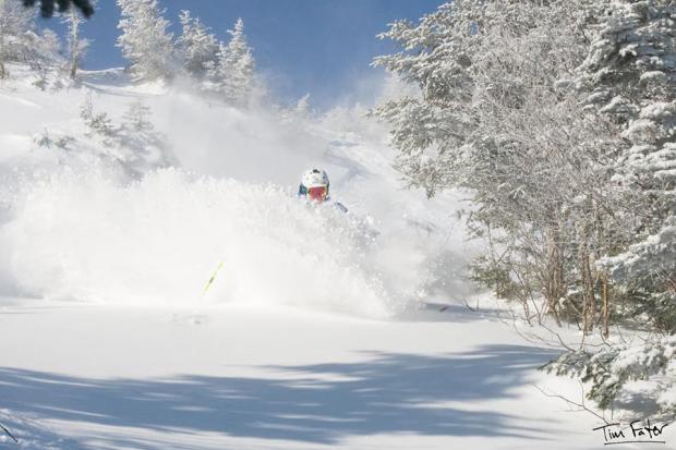 Jay Peak on January 31st, 2015.  photo:  tim fater