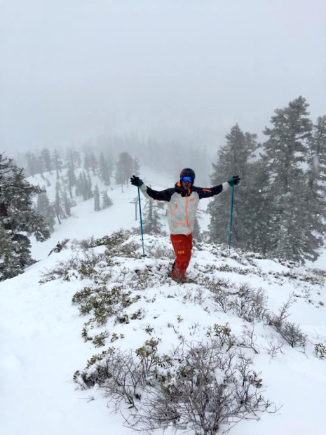 Great Manzanita skiing today.
