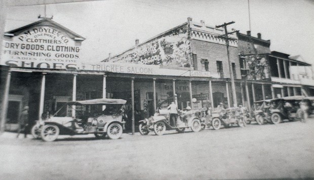 Truckee, CA hasn't changed too much in style since the early railroad days.
