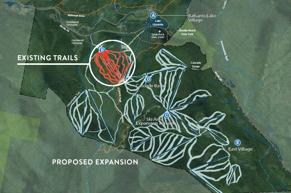 An enormous expansion in the works for The Balsams. Looks like it's about to grow 6-fold, huh?