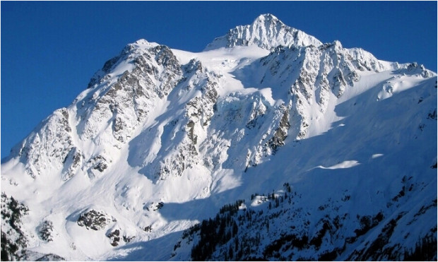 Mt. Shuksan and the White Salmon glacier.