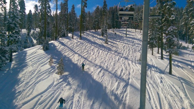 Peaceful Pow under Crow's Peak