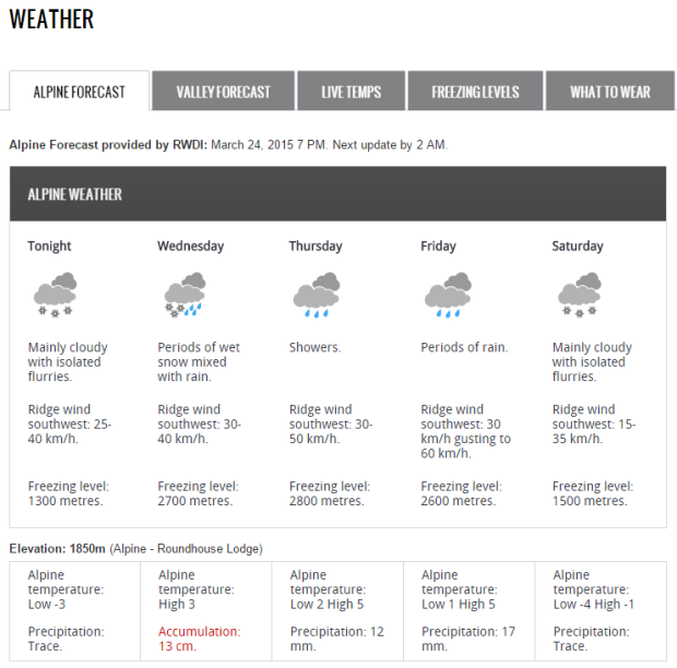 forecast