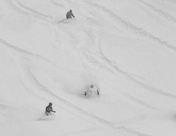 Plenty of scenes like this over the weekend @ Squaw.  PC: Andrew Marshall