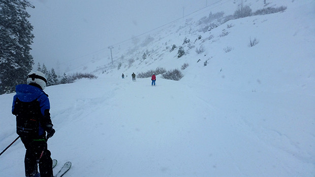 High Road on Mountain Run is now open for the first time of the year!