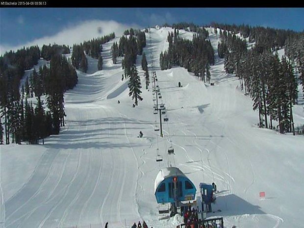 Mt. Bachelor, OR on April 6th, 2015.