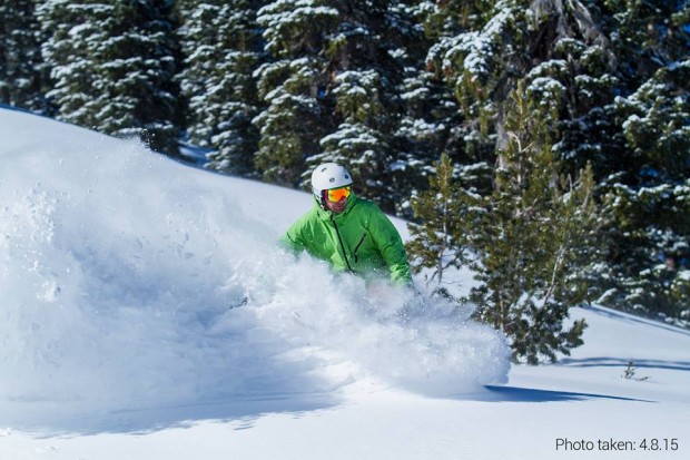 Mt. Rose on April 8th.