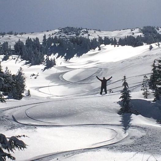 Mt. Bachelor, OR this week. photo: @sdmarkus