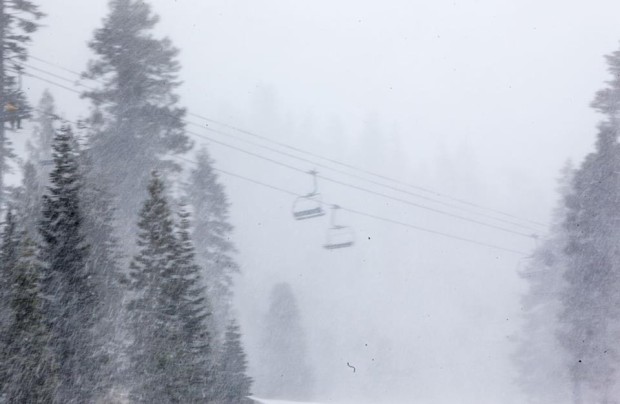 Nuking at Heavenly yesterday.