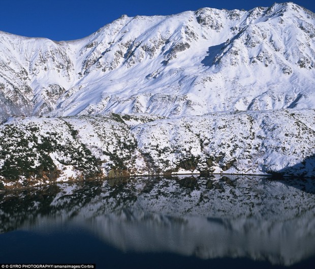 9,891-foot Tateyama.  