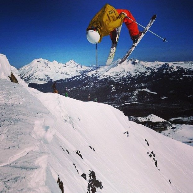 Mt. Bachelor, OR on March 28th, 2015.  photo:  @ariintheair