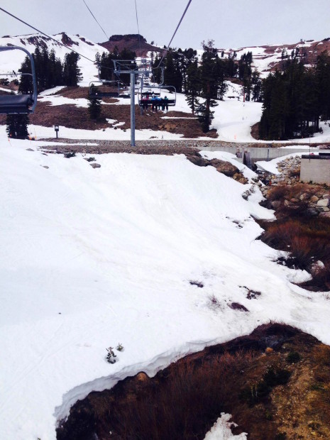 Just after take off on Gold Coast at Squaw yesterday.