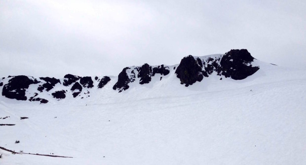 Palisades at Squaw yesterday.