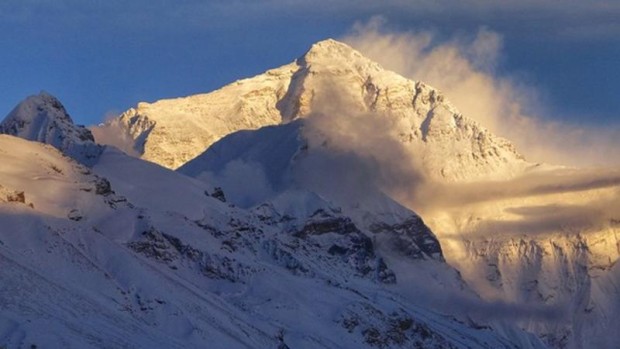 The North Side of Everest.  The Chinese side.  photo:  adrian ballinger instagram