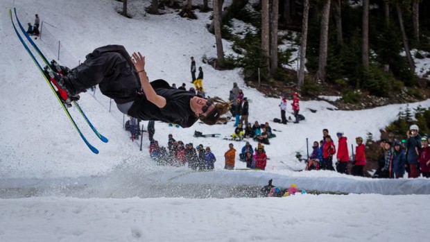 Whistler, B.C.  Yesterday.