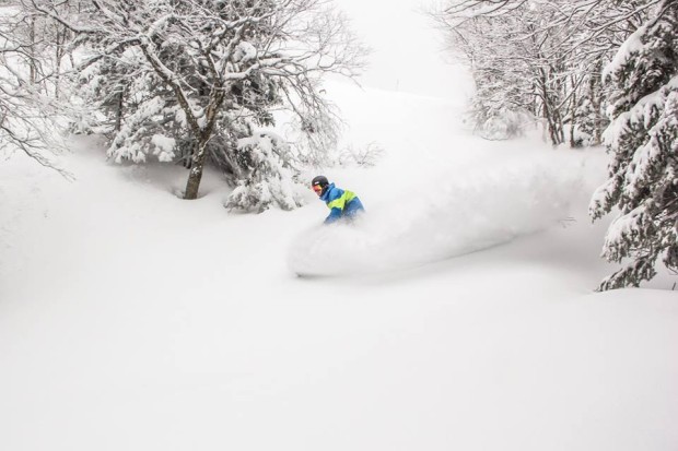Jay Peak, VT this winter.