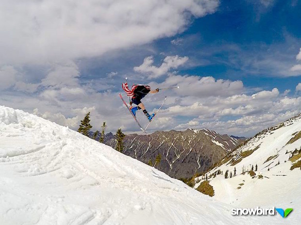 Snowbird, UT yesterday.