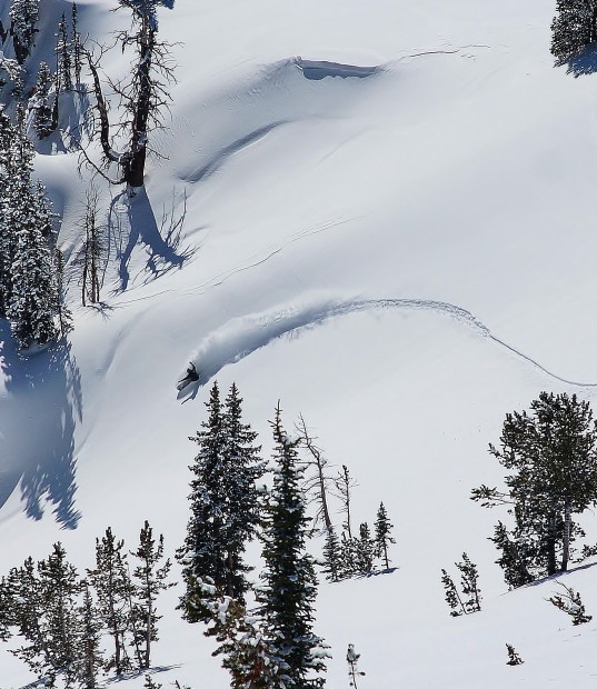 Grand Targhee, WY in April 2015. photo: JEEP_CHIEF