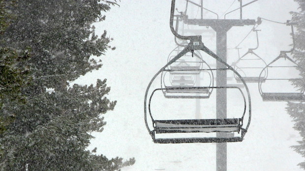 Chair 3 was not crowded today...