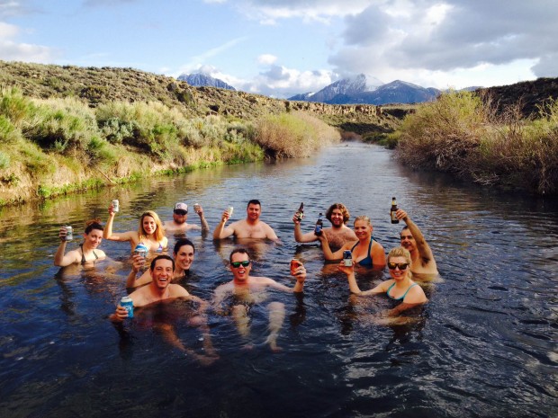 Apres ski party at the 102ºF Lazy River on Saturday.  Congrats Captain Jake!