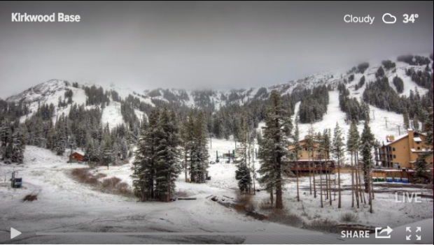 Kirkwood today at 8am.