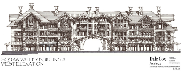 What the architecture may look like in the proposed village.