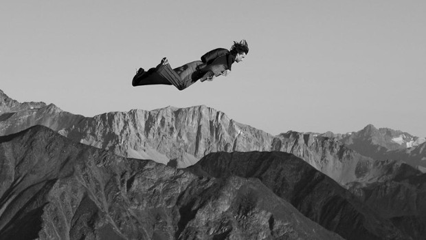 Dean Potter wingsuit flying