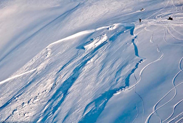 Seattle Creek Avalanche, AK.