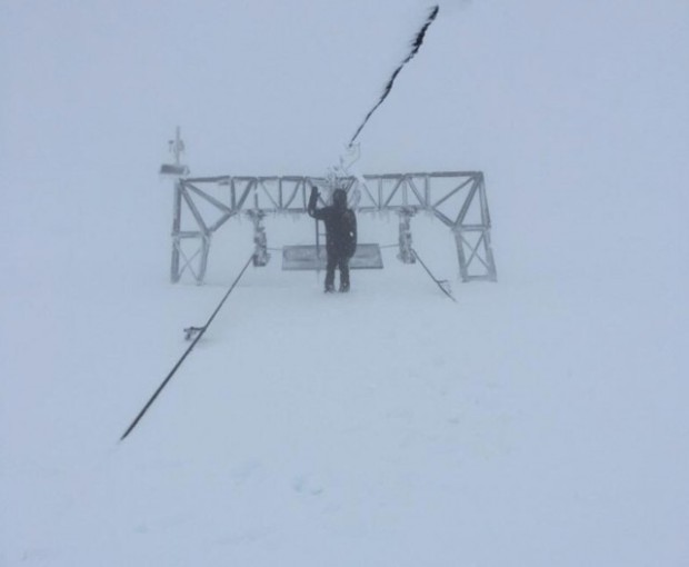 Fonna ski resort, Norway. May, 2015.