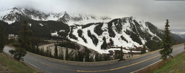 Arapahoe Basin yesterday.