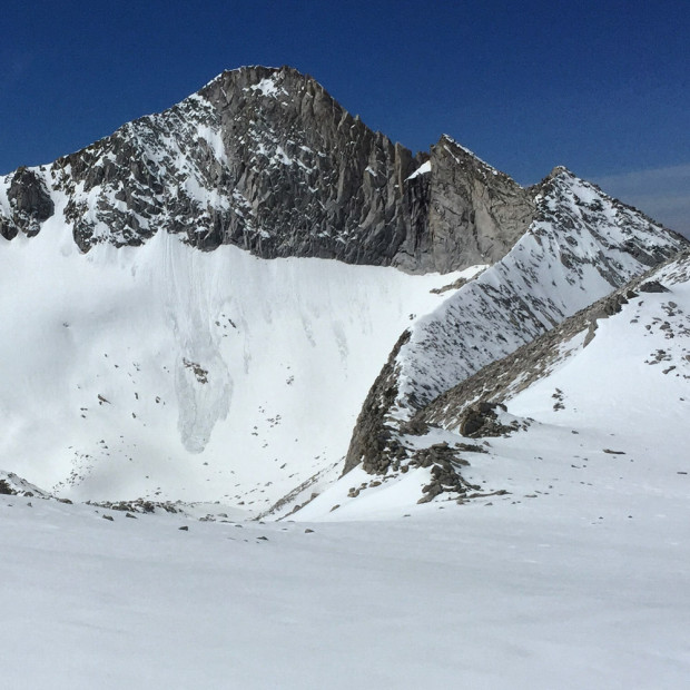 North Peak near Tioga Pass, CA on May 29th, 2015. photo: SMG
