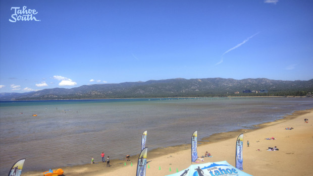 El Dorado Beach today at Lake Tahoe, CA.