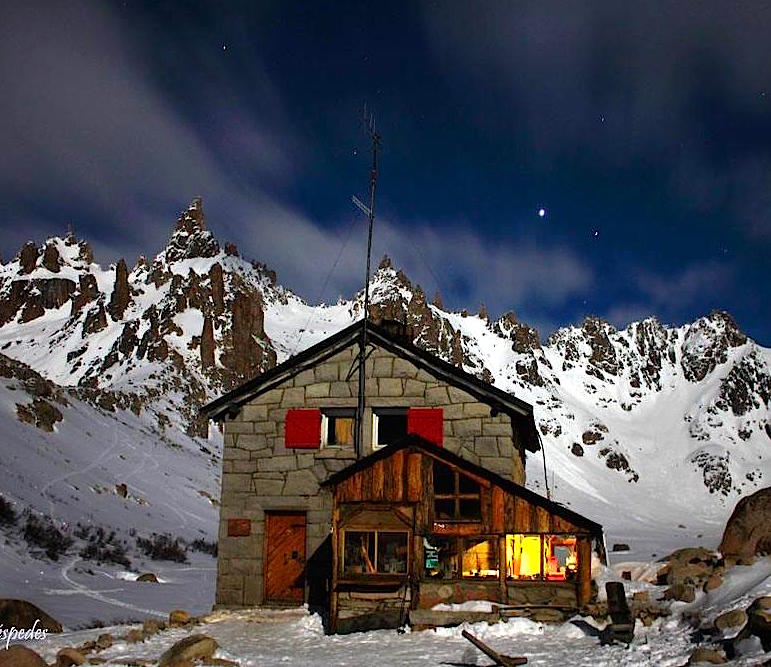 Refugio Frey, Bariloche, Argentina.