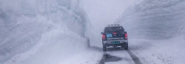 Fonna ski resort, Norway.  May 3rd, 2015.
