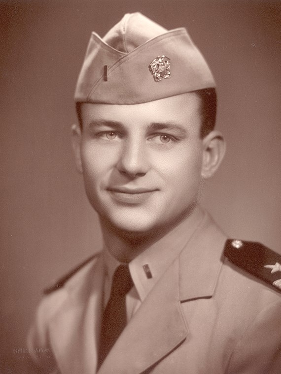 Dick Bass in the US Navy.