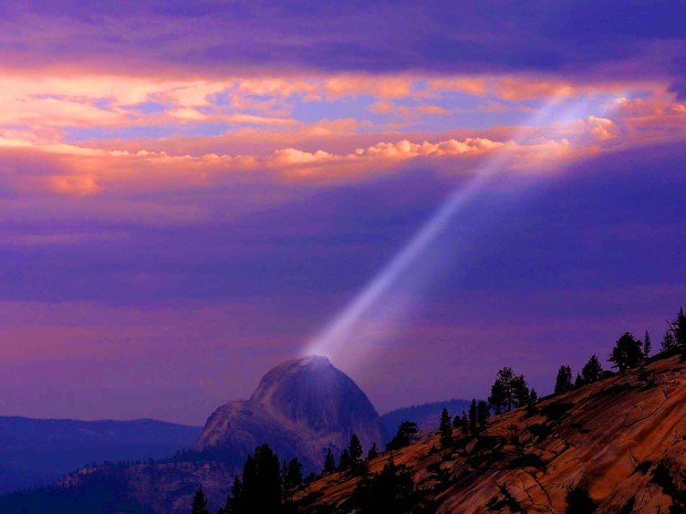 Half Dome.  Yosemite, California.