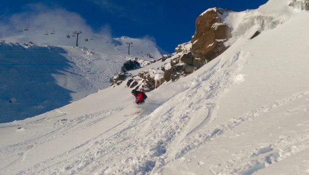 Chris Owen stomping a nice drop
