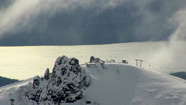 Top of Condor III and Lake Nahuel Huapi today.