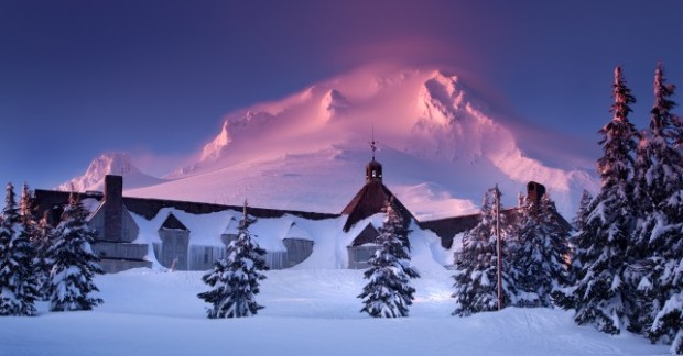 Timberline Lodge and Mt. Hood, OR.
