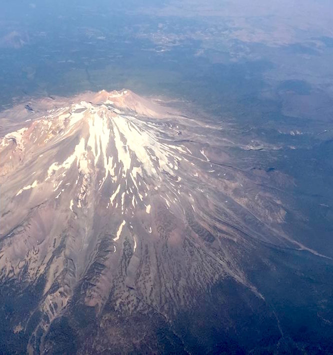 Mt. Shasta on August 10th, 2015. photo: robb gaffney