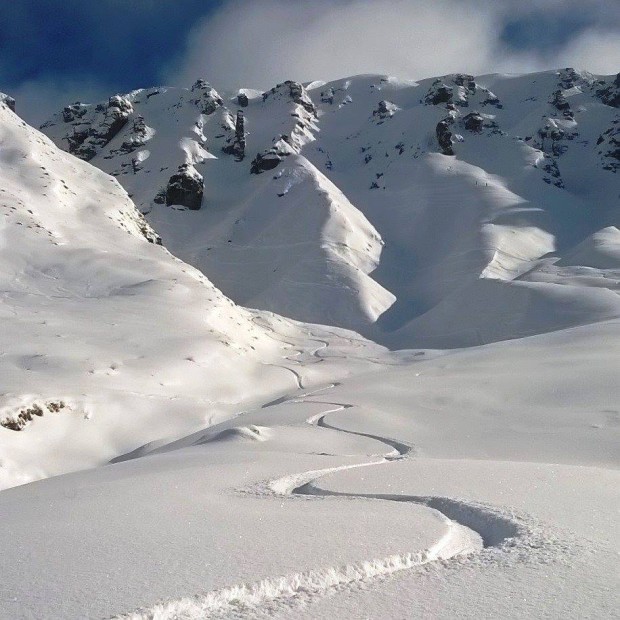 Treble cone today.  photo:  treble cone.