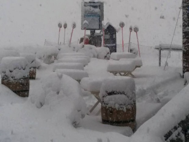 Las Lenas, Argentina today.  photo:  Pedro Crespo