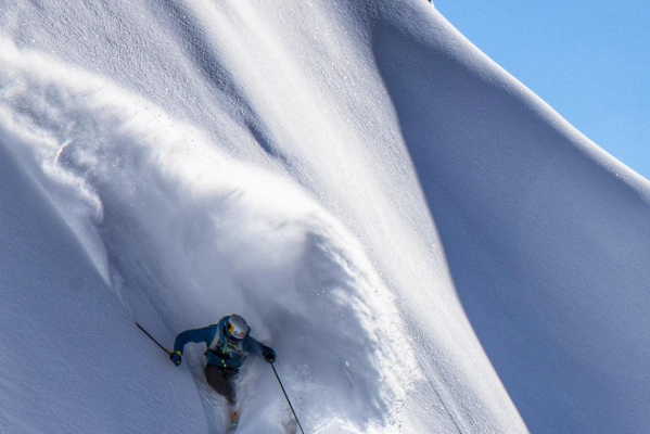 Chris Davenport in Portillo, Chile in August 2015. photo: jesse hoffman