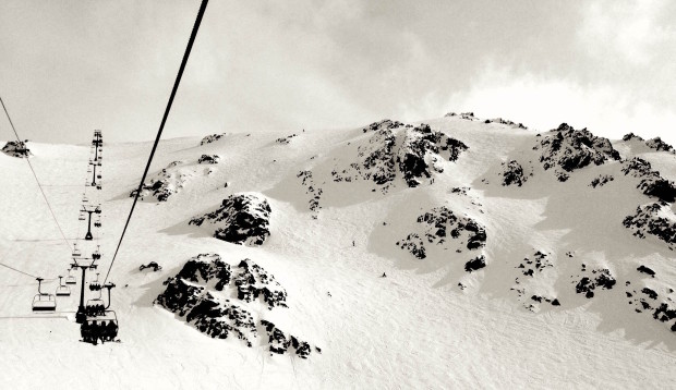 The fast, fun Nubes upper terrain today.