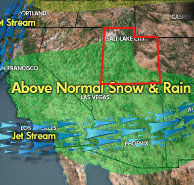 Meteorlogist Chris Tomers predictions for the coming Strong El Nino for the West Coast and Utah.